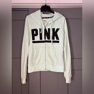 PINK Victoria's Secret Light Green Hoodie